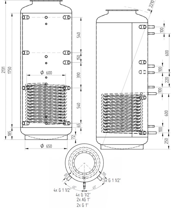 NKO 1000 d790 1 spirállal