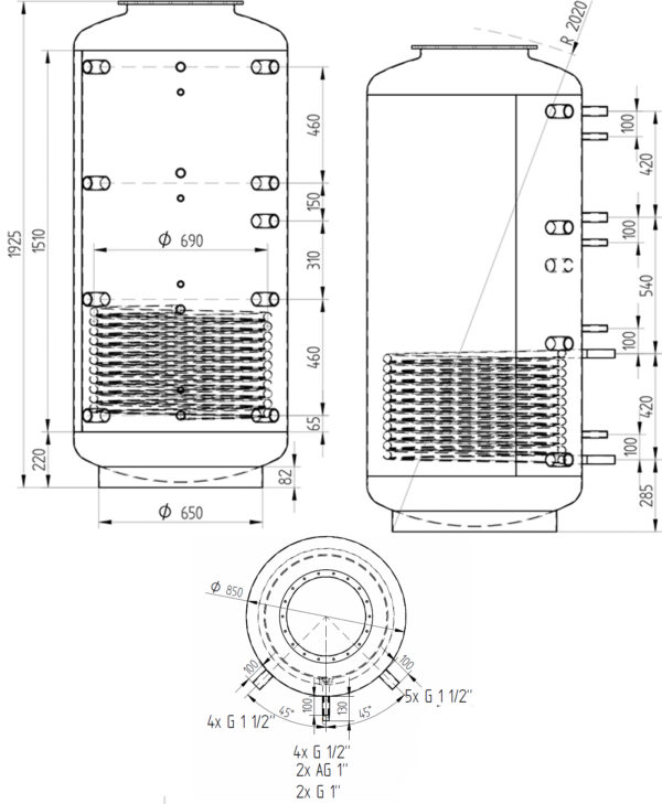 NKO 1000 d850 1 spirállal